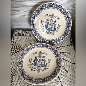 Johnson Bros. hearts and Flowers dinner plates